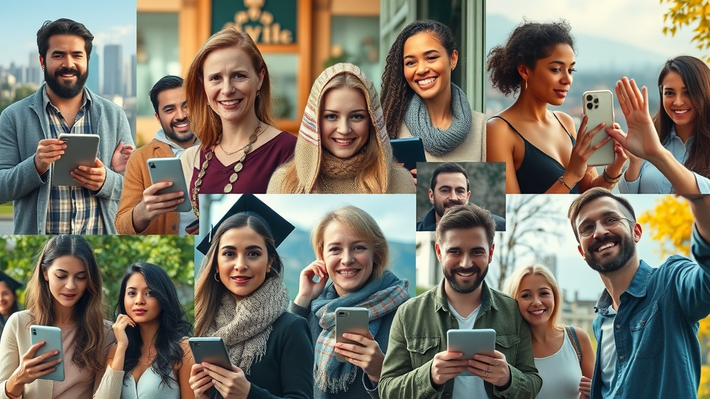 Collage of famous bloggers - successful blogging examples