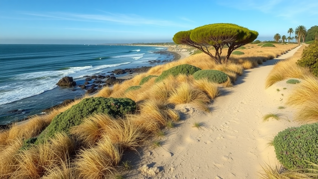 South Pointe Park's pristine trails and vantage points, featuring coastal views.