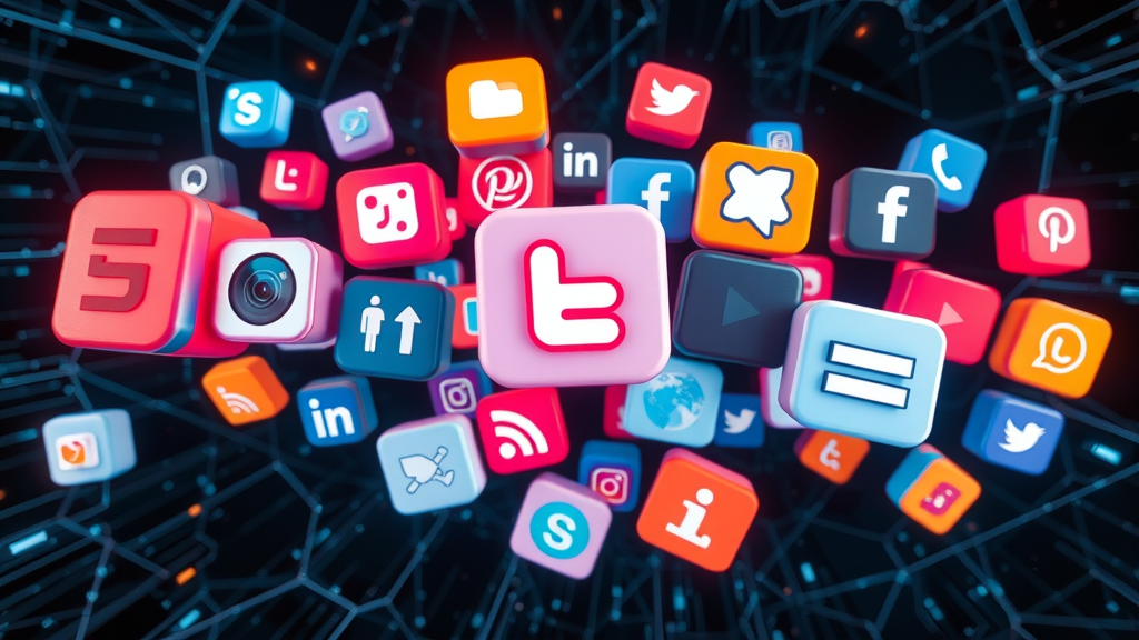 Dynamic collection of blog icons - types of blogs