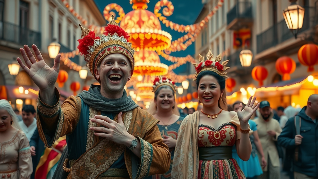 lively cultural festival, participating in a street parade, top 10 places to visit in 2025