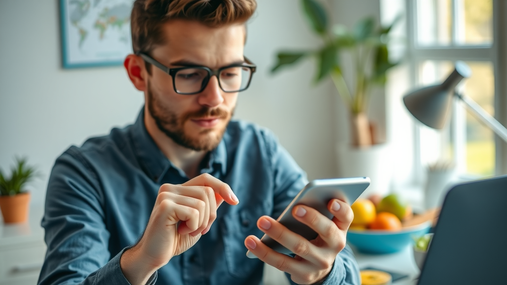 Organized keto diet tracker app in use for food tracking and meal planning