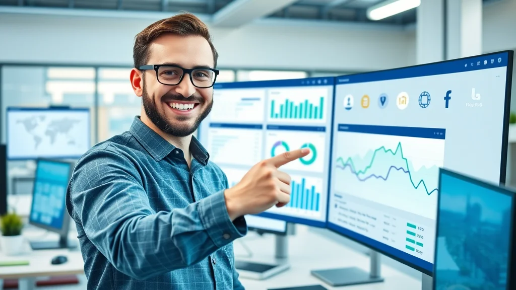 Infographic visualization of Edmonton SEO process with analyst explaining technical SEO, content, and local optimization strategies