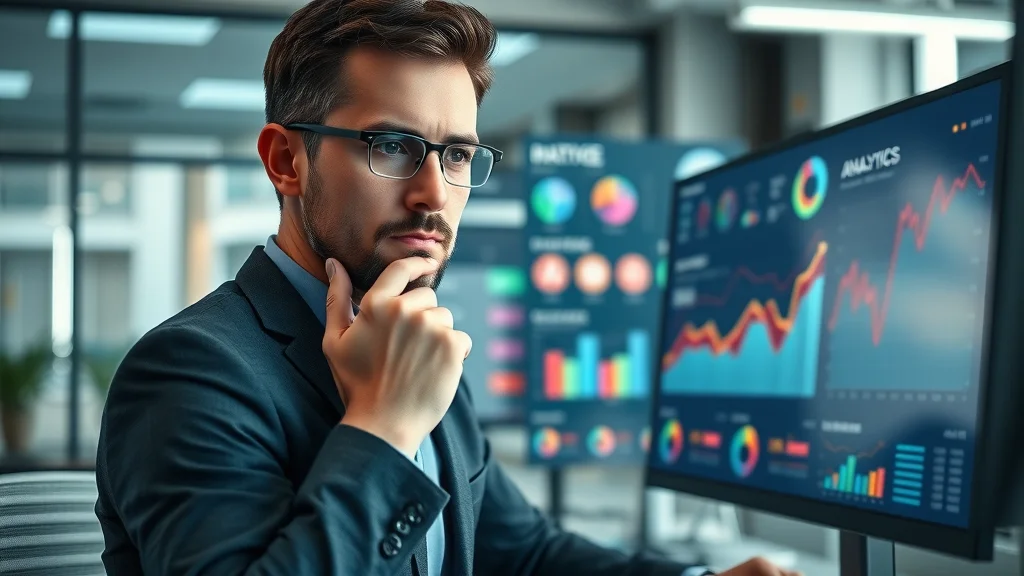 SEO specialist at Edmonton marketing agency using analytics platform to refine SEO strategies for search engine ranking improvement