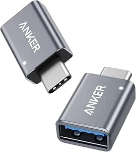 Anker USB C Adapter 2 Pack - USB C to USB Adapter for Latest Samsung Devices